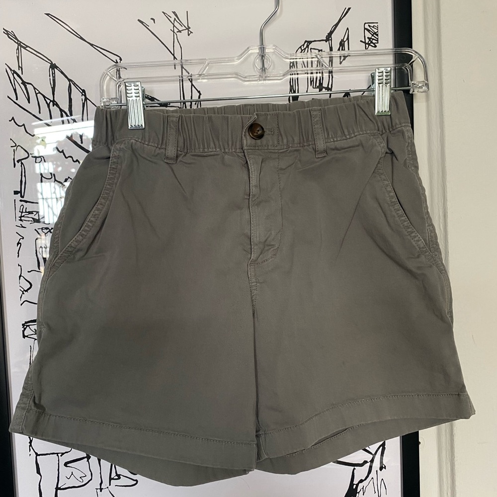 Gray Bearbottom Stretch Shorts